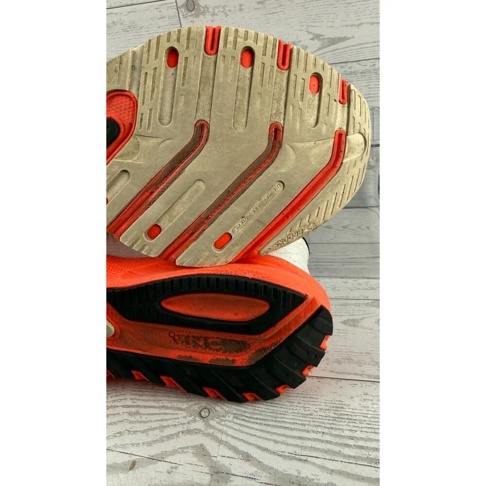 Brooks Launch 10 Orange 7.5B Women's Lightweight Cushioning Running Shoes #928